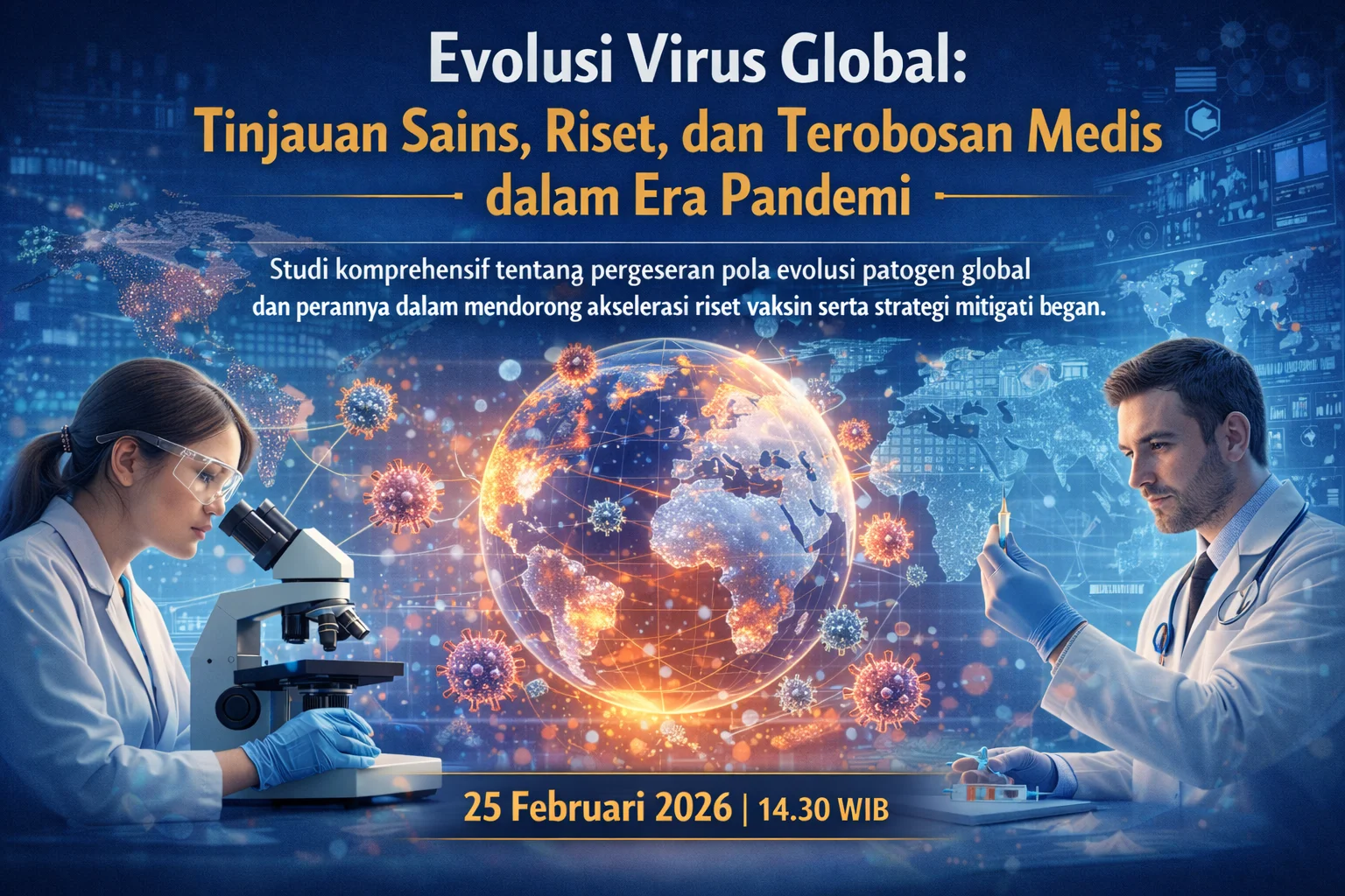 Evolusi Virus Global: Tinjauan Sains, Riset, dan Terobosan Medis dalam Era Pandemi